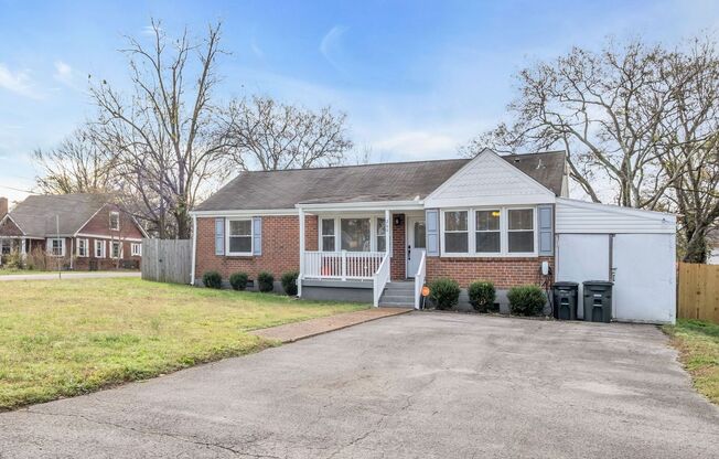 East Nashville home with EV Charger!