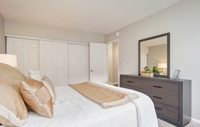 Master Bedroom at St. Charles Oaks Apartments, California