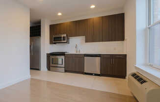 Kitchen with Stainless Steel Appliances