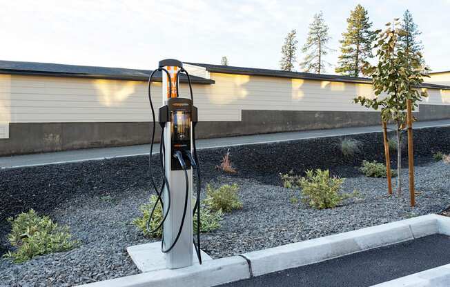 Bo Apartments electric car charging station