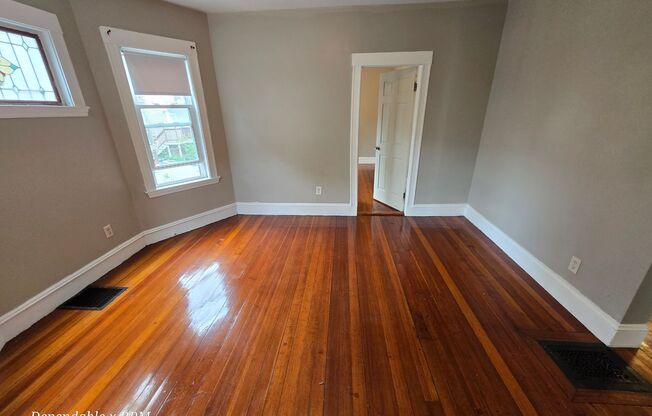 Painted First Floor 3 Bd 1 Bath Available For Rent Now with In-Unit Laundry Hook-Ups