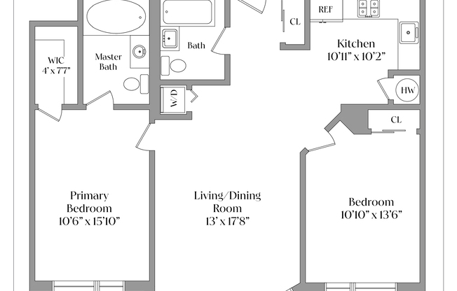 2 beds, 2 baths, 1,020 sqft, $4,950, Unit 208