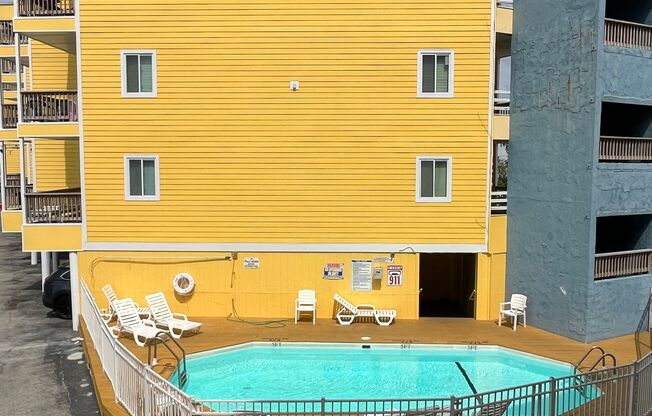 Monthly rental offered on this furnished remodeled condo in Carolina Beach!