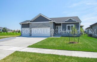 Beautiful ranch home with over 2000 finished square feet.