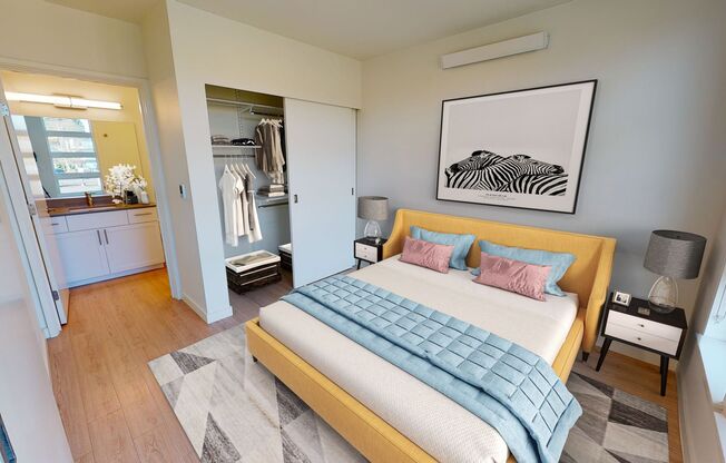 2 beds, 2 baths, 876 sqft, $3,465, Unit 505