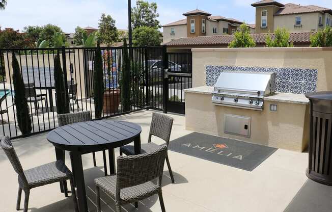 Amelia bbq and seating