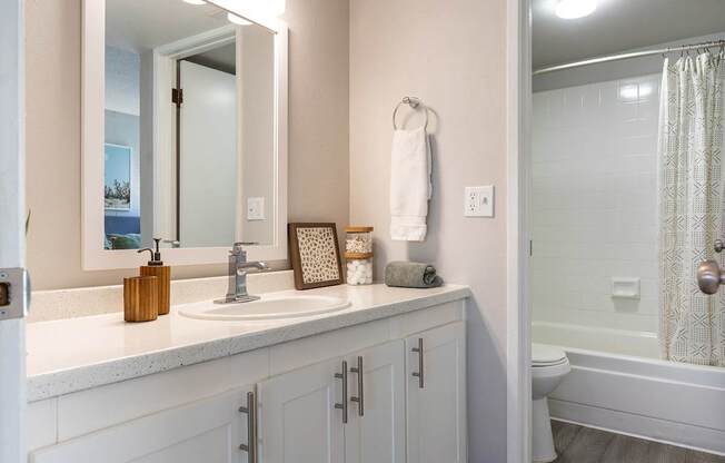 Bathroom at Avani North Tucson Apartments in Tucson Arizona