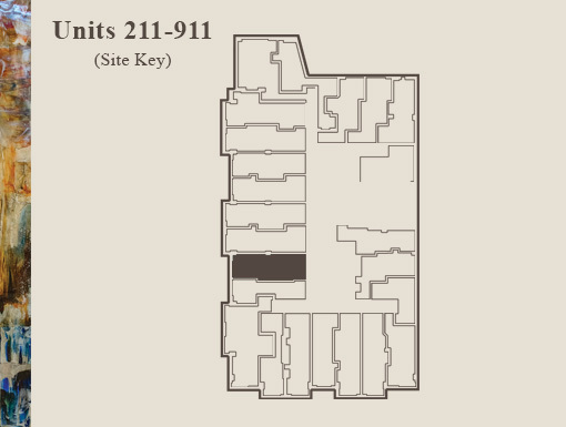 1 bed, 1 bath, $2,400, Unit 211