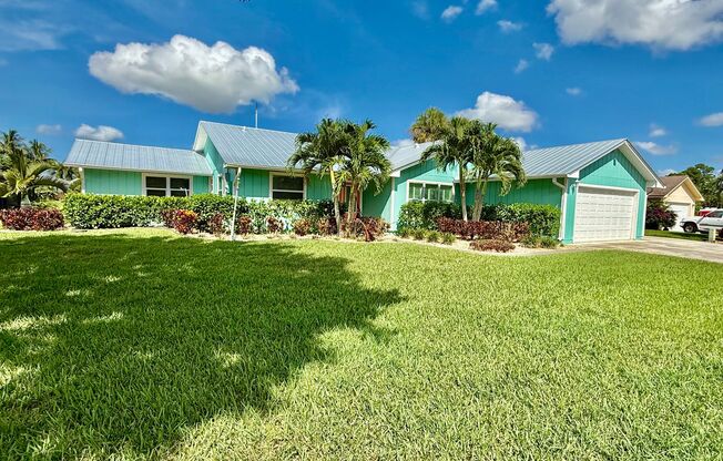 Palm City Home with Dock and Lift