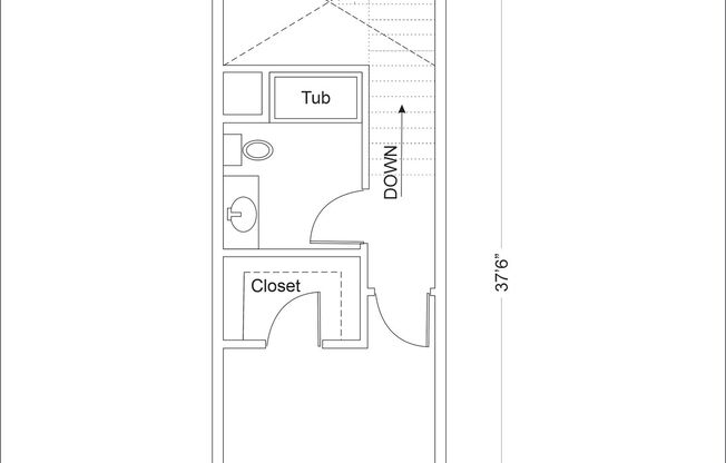 2 beds, 1.5 baths, 1,404 sqft, $1,895, Unit 5601-102