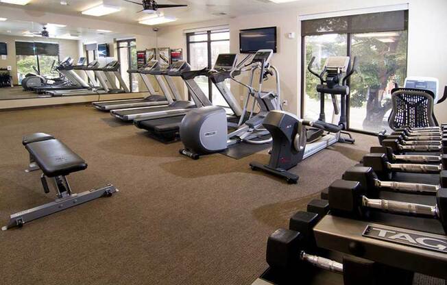 Modern Fitness Center at Providence Place Apartments, Salt Lake City