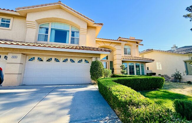 Partially furnished-Lovely 5 bedroom, 3 bath home in Legacy Master Series Community!
