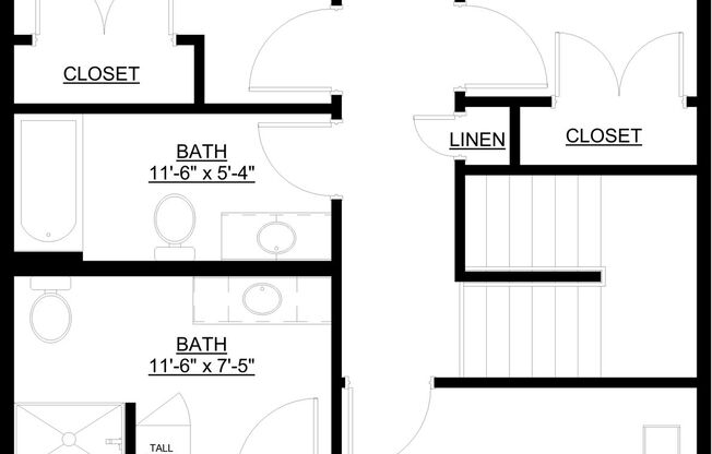 3 beds, 2.5 baths, 1,846 sqft, $2,500, Unit 343