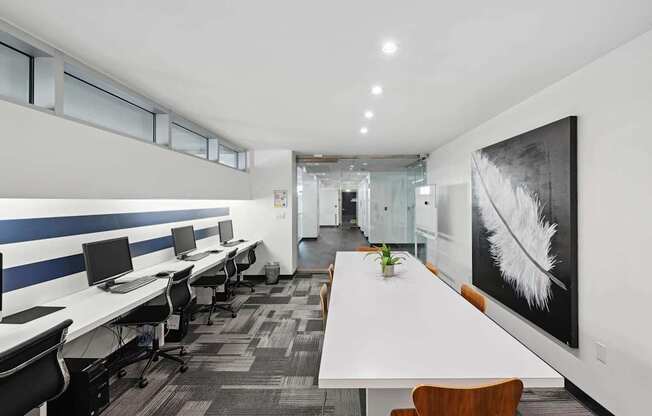 A modern office space at Hollywood Ardmore, California 