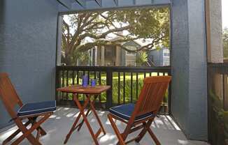 Stonegate Apartments in Palm Harbor, FL photo of Patio/Balcony