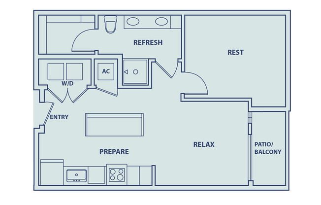 1 bed, 1 bath, 639 sqft, $1,750, Unit 385