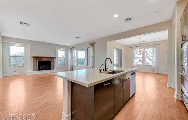 Sought after single-story home in Lake Las Vegas on the Golf Course