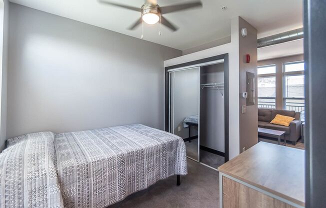 Studio, 1 bath, 487 sqft, $1,550, Unit 201 (Furnished)