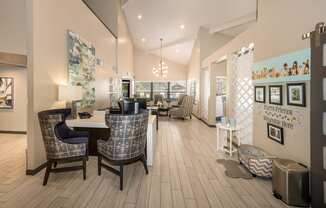 Clubhouse Interior at Water's Edge, Sunrise, Florida