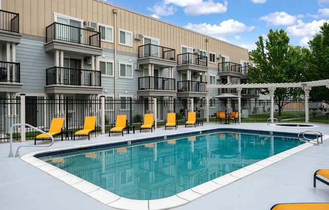 Sunset Apartments | Outdoor Seasonal Pool