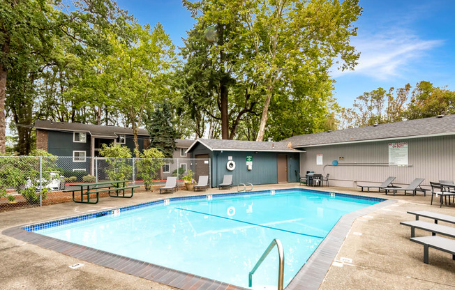 Cornell Woods seasonal swimming pool, Portland, OR, 97229