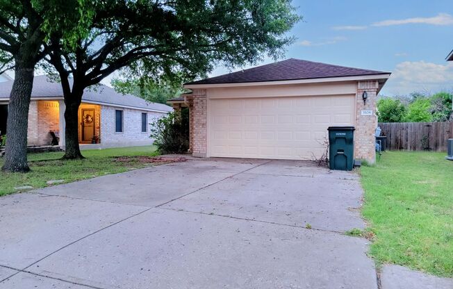 Charming 3/BR 2/BA Single-Level Home in Leander!