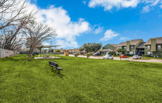 Lush Landscaping And Park-Like Setting at Newport Apartments, CLEAR Property Management, Texas, 75062