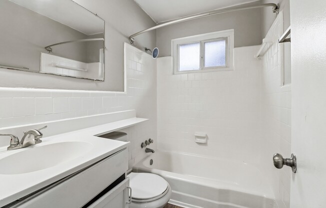 Step into the elegance of The Preserve On Conley Apartments, where modern bathrooms feature stylish finishes and ample space. Enjoy functionality blended with contemporary design. Schedule your visit today to explore your future home.