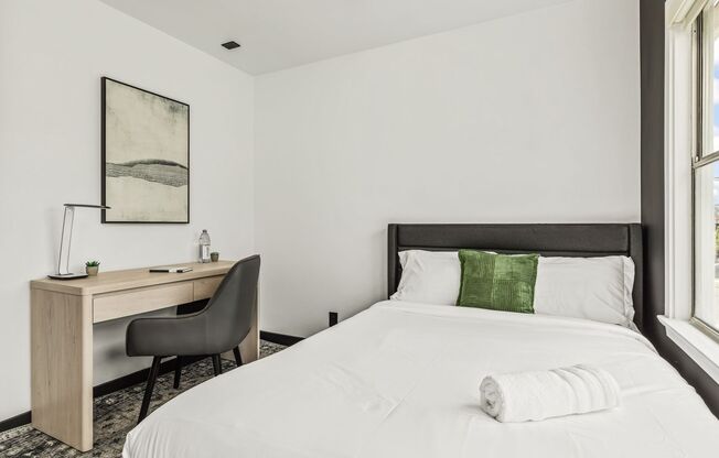 A 4 bedroom, 3 bathroom apartment with a dining room & a fully functional kitchen at 10799 Ohio Ave.