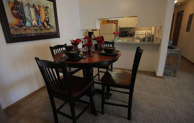 family dining room at Van Horne Estates Apartments, El Paso, TX, 79934
