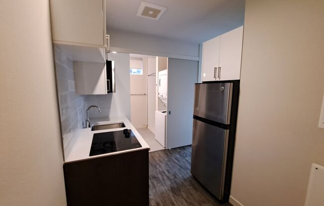 741 Harvard Modern studios with w/d in unit!