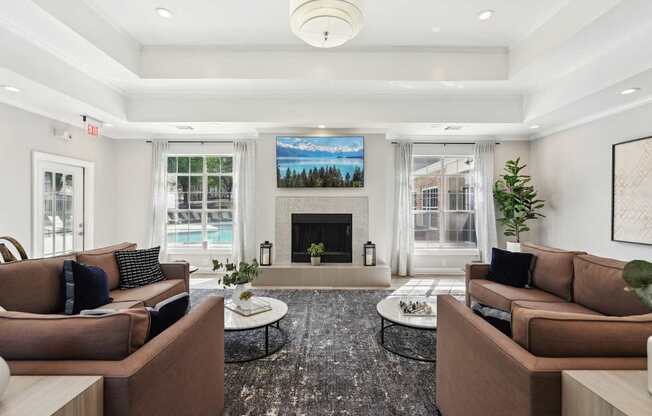 Spacious Common Area at Gwinnett Pointe Apartments in Norcross, GA 30093