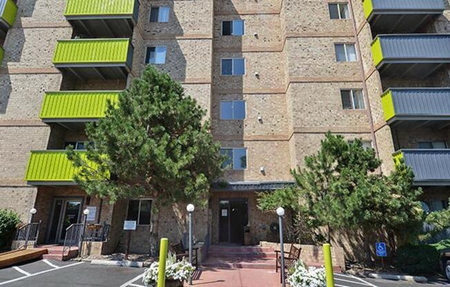Nicely maintained exterior buildings