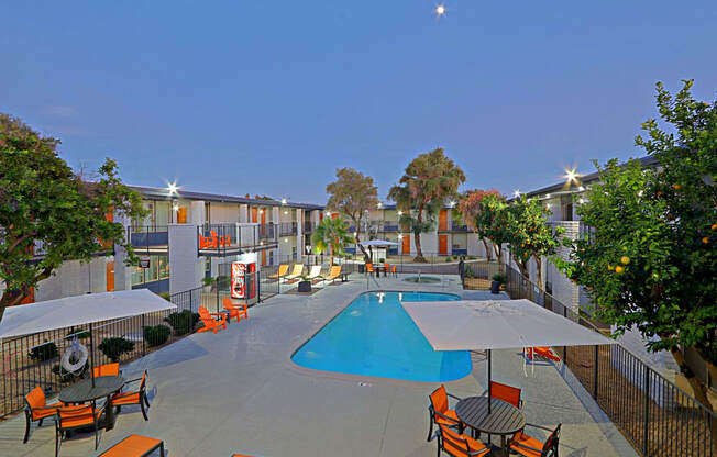 Pool at Allora Phoenix Apartments, Phoenix, 85021