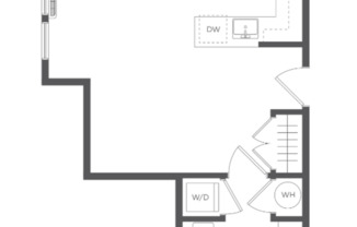 Studio, 1 bath, 527 sqft, $2,165