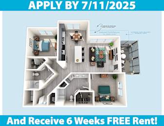 2 beds, 2 baths, 1,166 sqft, $2,295