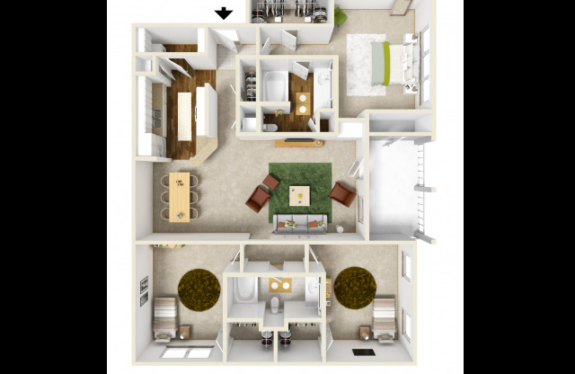3 beds, 2 baths, 1,411 sqft, $1,831