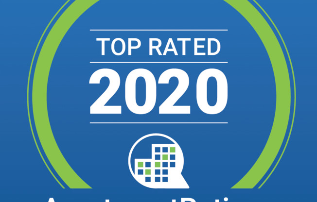 2020 ApartmentRatings Top Rated Property Award