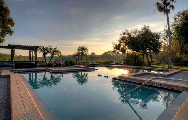 Three pools in the community provide you a choice in relaxation.