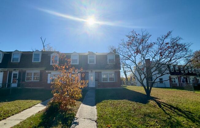 Charming 3 Bed/1.5Bath in Parkville, MD!