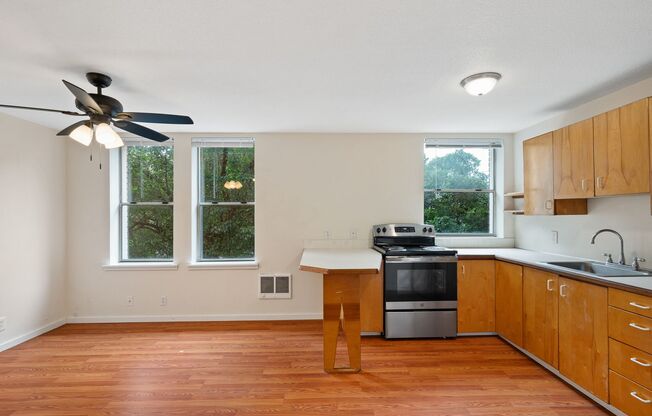 Studio, 1 bath, 400 sqft, $1,150, Unit A02