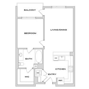 1 bed, 1 bath, 762 sqft, $3,251