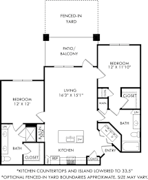 2 beds, 2 baths, 1,169 sqft, $1,939