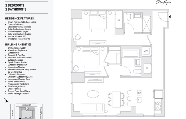 2 beds, 2 baths, $6,995, Unit 221