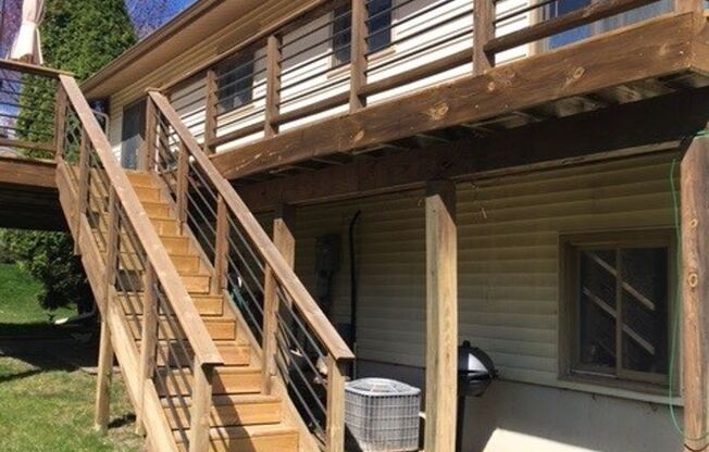 Wooded West Side Retreat! Long Term Rental Available Now!