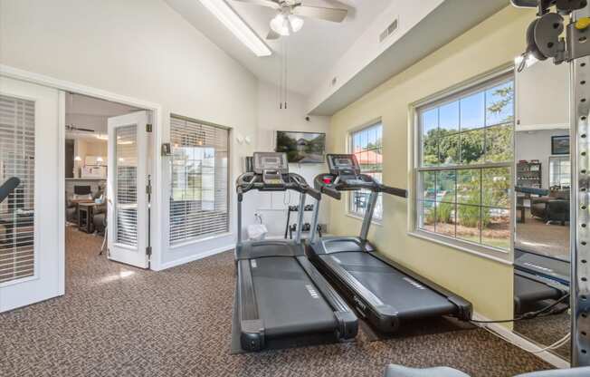 Fitness Center with Treadmills