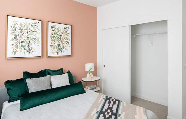 South Ridge Apartments Model Bedroom