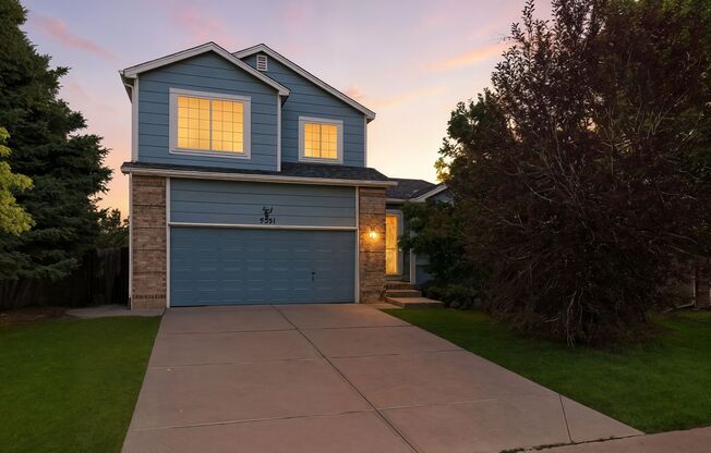 Beautiful, Well-Maintained 4 Bed/4 Bath Home in Desirable Saddle Rock Ridge Community Available for Immediate Move-In!  Cherry Creek Schools!  Minutes to Southlands Malls, E470 and Arapahoe Rd.