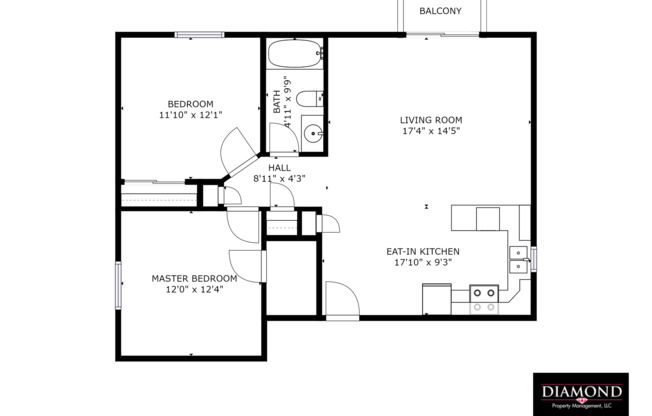 2 beds, 1 bath, 1,000 sqft, $1,225, Unit 215G-35