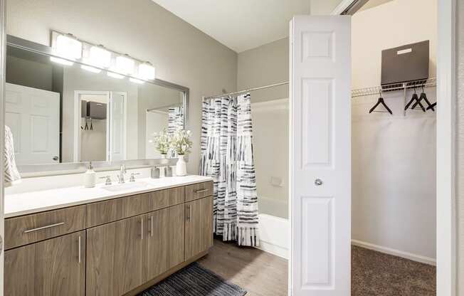 Well-lit bathrooms - Emmersyn at Lone Tree